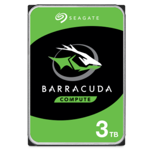 3TB 5400 RPM SATA 6Gb/s 3.5″ Internal Hard Drive Seagate BarraCuda