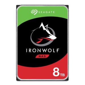 8TB 7200 RPM SATA III 6Gb/s 3.5″ Internal NAS CMR Hard Drive Seagate Ironwolf